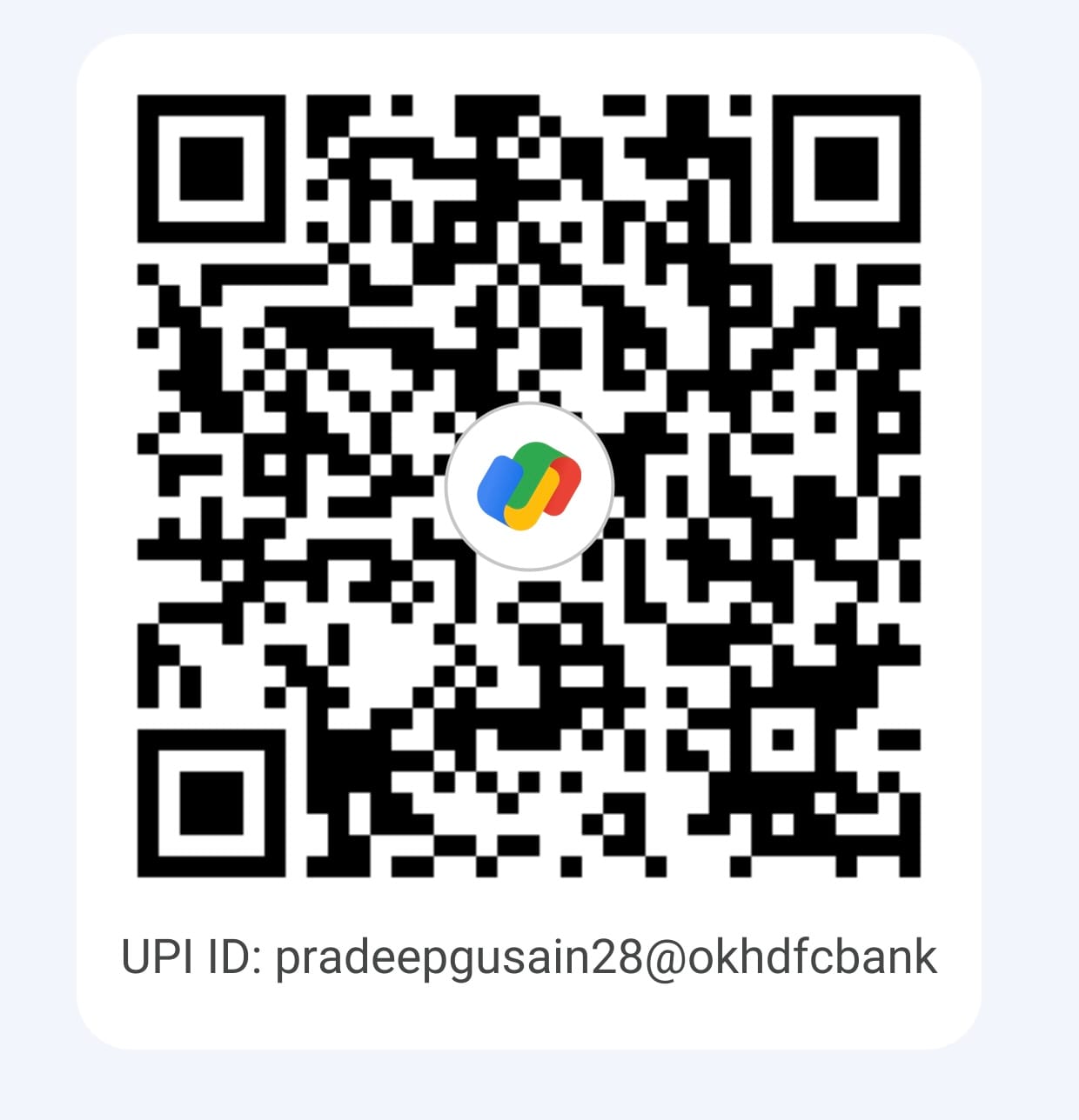 Scan QR to pay via UPI
